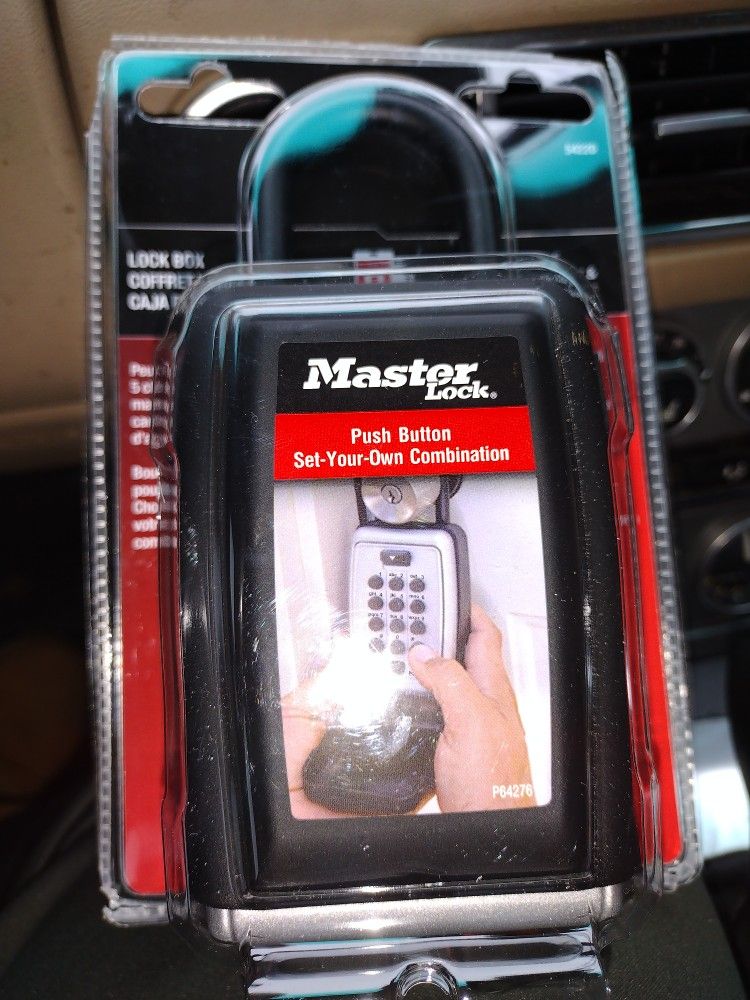 Master Lock Push Button Lock Box