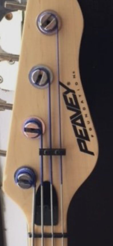 Peavy Fury Truss Rod Cover Bass Guitar