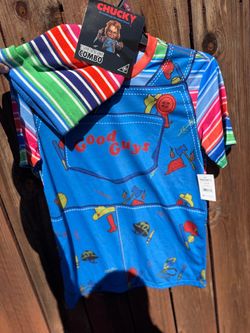 chucky XS adult set beanie and shirt NWT