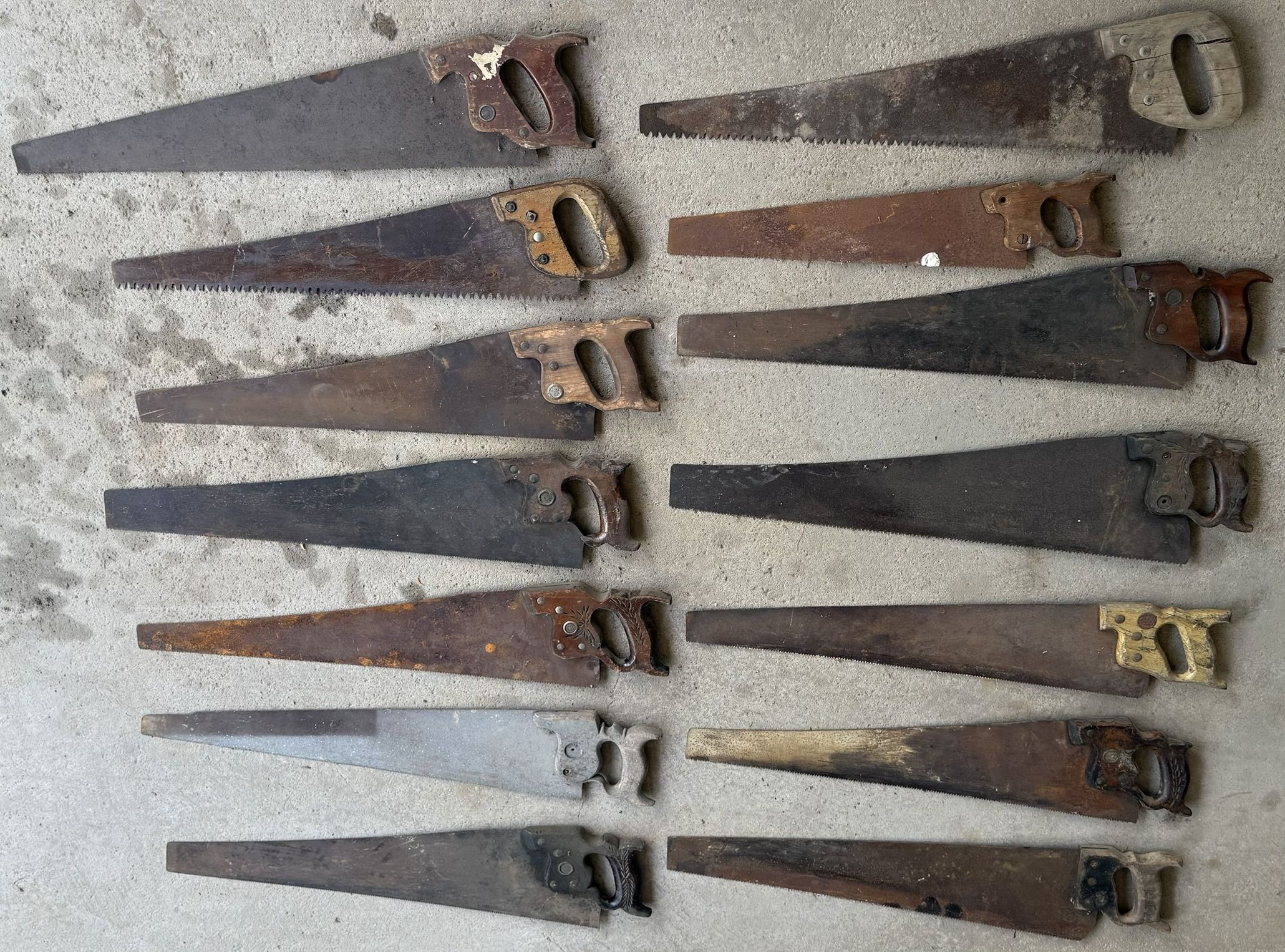 Antique Hand Saws