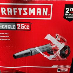 Craftsman B2000 25cc Gas Leaf Blower. 180mph
