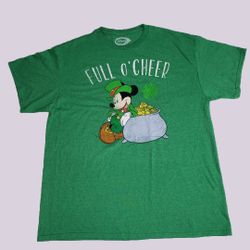Vintage Disney Mickey Leprechaun St. Patrick's Day