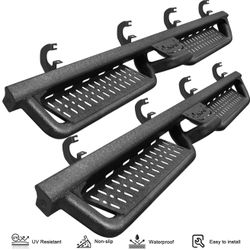 2019 to 2026 Chevy Silverado / GMC Sierra Crew Cab Drop Step Bar Running Boards