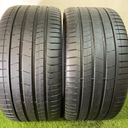 V271  315 30 22 107Y  Pirelli Pzero 2 Used Tires 80% Life 