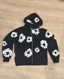 Denim tears zip up jacket