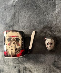 Friday the 13th mug and shot cup