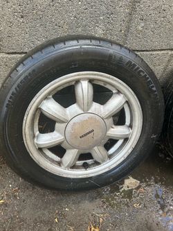 Wheels and tire