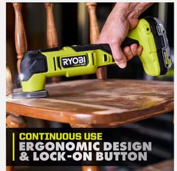 ONE+ 18V Cordless Oscillating Multi-Tool Kit with 2.0 Ah Battery