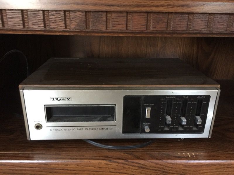 TG&Y 8 track player