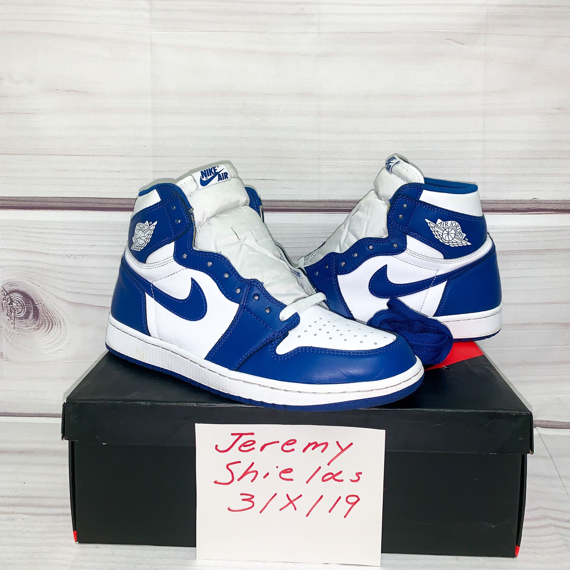 Jordan 1 Storm Blue | Size 10 | Used Excellent Condition (9.4/10) | OG Everything | Extra Laces Included