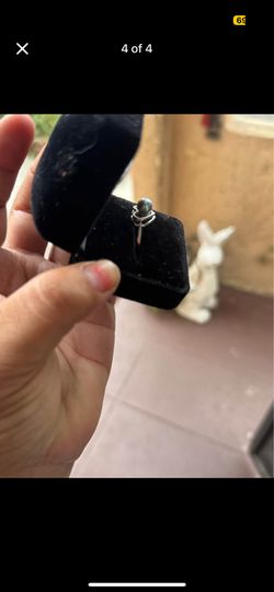 Silver Heart Ring With Pearl