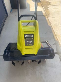13.5 amp Ryobi corded cultivator 16”