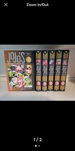 Jojo Manga Part 5 Volumes 1-6