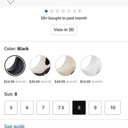 Black Boots ( Size: 8.5)