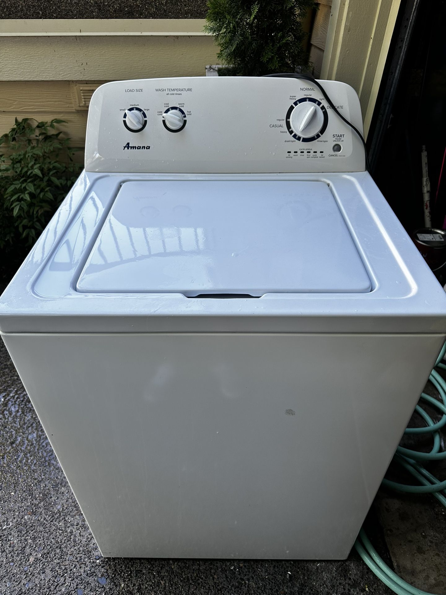 AMANA WASHER & DRYER SET