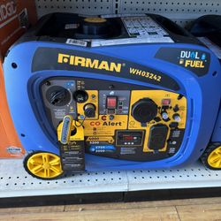 4,000 Watt dual fuel generator