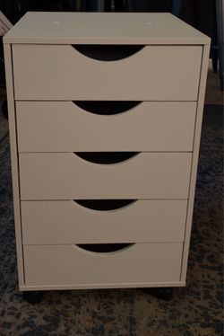 Drawer unit on casters