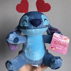 New Stitch Heart Plushie
