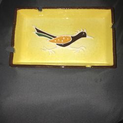Vintage Roadrunner Legendware Sedona Az Ashtray