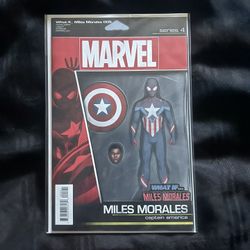 Marvel WHAT IF MILES MORALES 2022 #5 John Tyler ACTION FIGURE VARIANT NM/VF