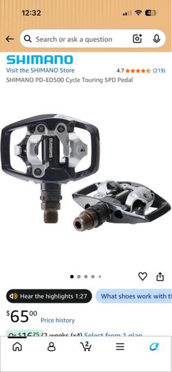 SHIMANO PD-ED 500 Cycle Touring SPD Pedal