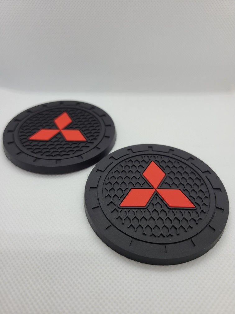 Drink Cup Coasters For Mitsubishi