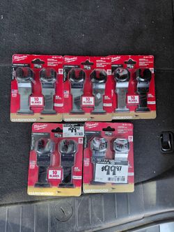 Milwaukee 10-Pack Multitool Wood Blades