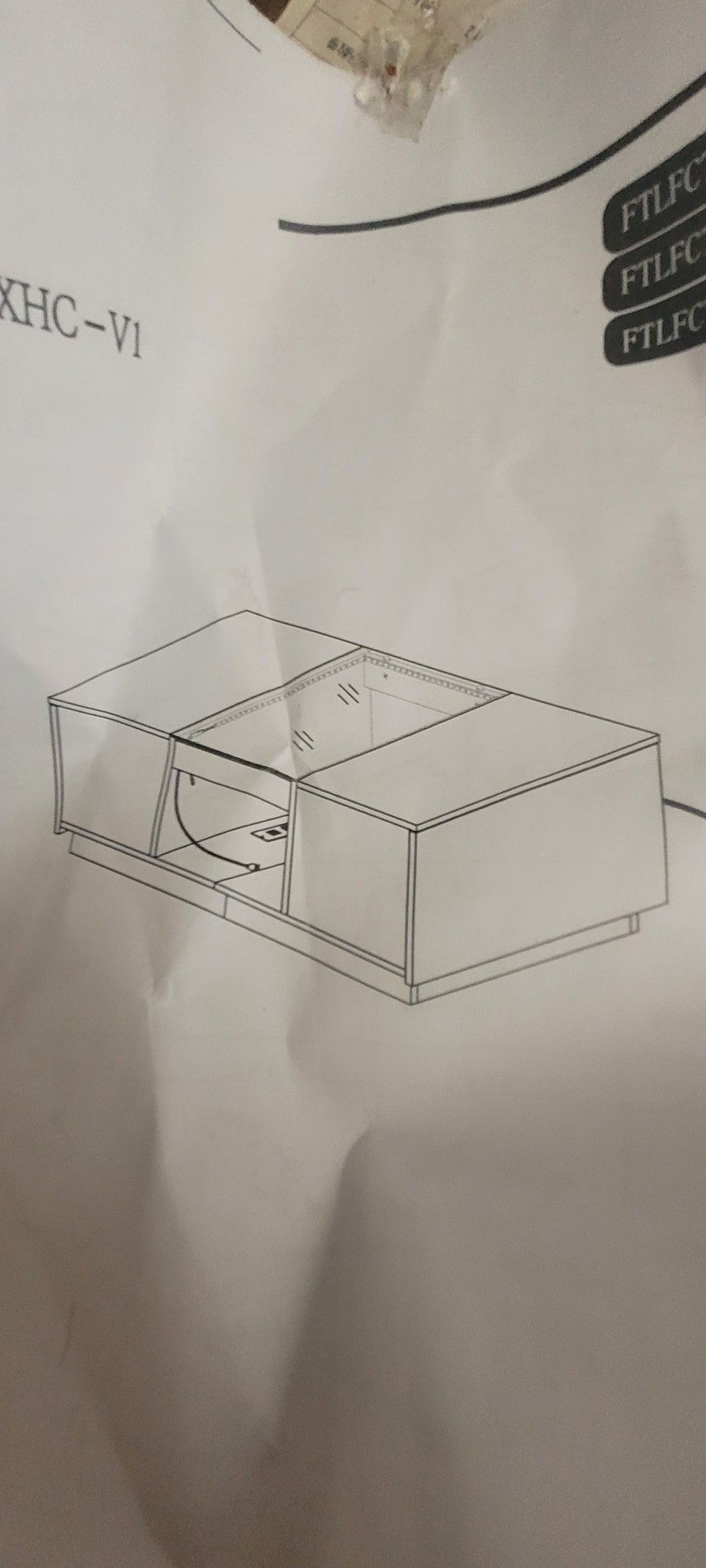 Coffee Table/ Entertainment Center