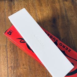 New Apple Watch Series 8 GPS + Cellular 41mm Silver Aluminum Case w/ White Sport Band - S/M