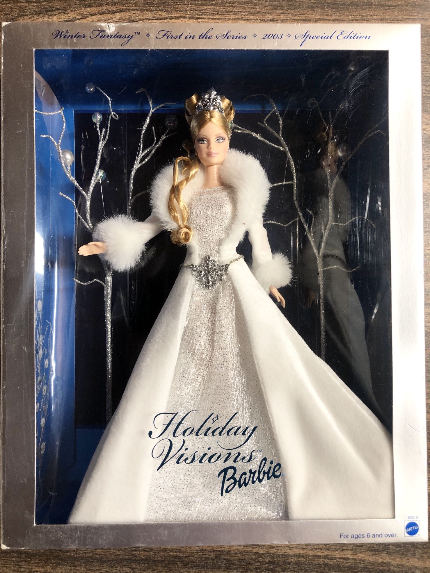 2003 Winter Fantasy Holiday Visions Barbie