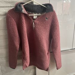 Vintage Victoria Secret Pink Fleece Sherpa Jacket