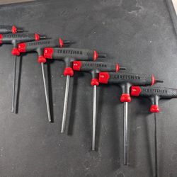 Craftsman 7-piece set of T-handles in SAE