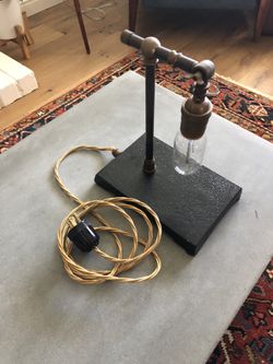 Custom made Edison lamp