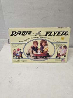 Radio flyer model 5 wagon toy 1995 vintage