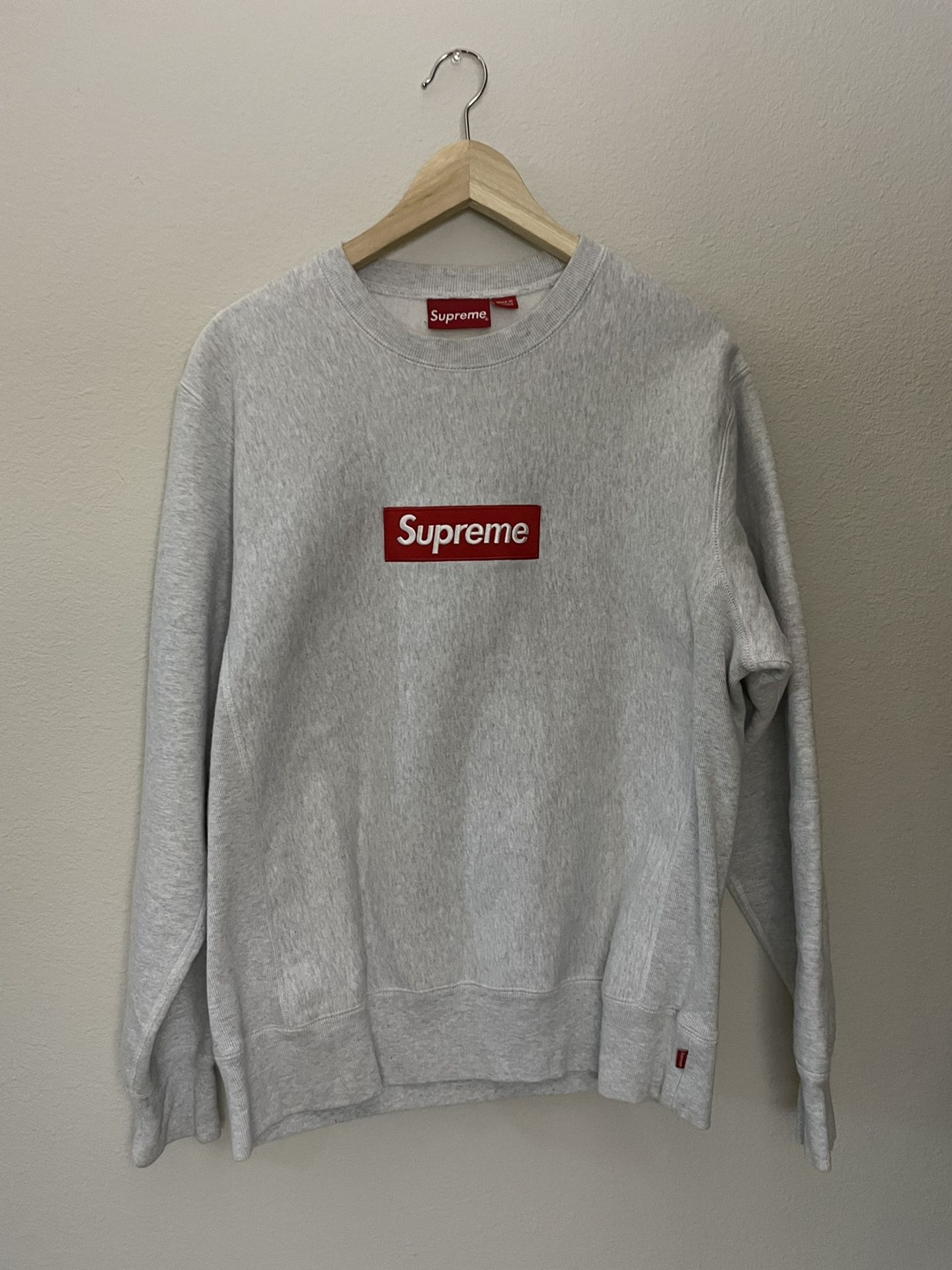 *** SUPREME BOX LOGO CREWNECK 2018 ***