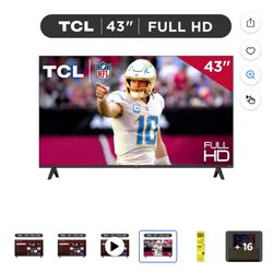 Brand new sealed Tv TLC 43’inch