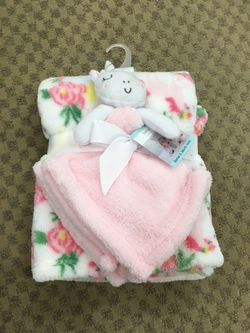 NWT Baby Blanket & Security Buddy bunny