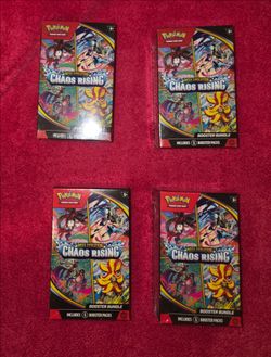 Pokemon Chaos Rising Booster Bundle