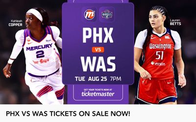 WNBA Phoenix Mercury vs Washington Mystics Tickets