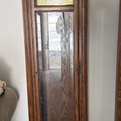 Oak Grandfather Clock 
