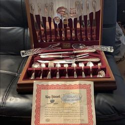 King Henry Complete Silverplate Set