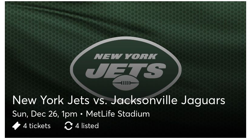 JETS vs Jaguars Tickets For Cheap