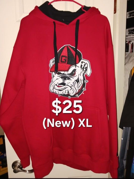 Georgia Bulldogs Hoodie XL (New)