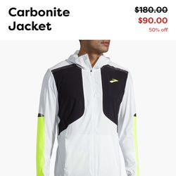 “NEW MENS SIZE XL” BROOKS Carbonite Jacket