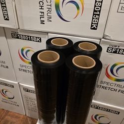 Black Shrink Wrap Plastic Wrap Delivery Available 