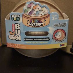 Rainbow Mystery Dumpling Squishy UV Color Changing Fidget Toy