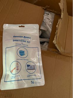 Multi pack.  Sanitizer 3 mask wipes 1$ each