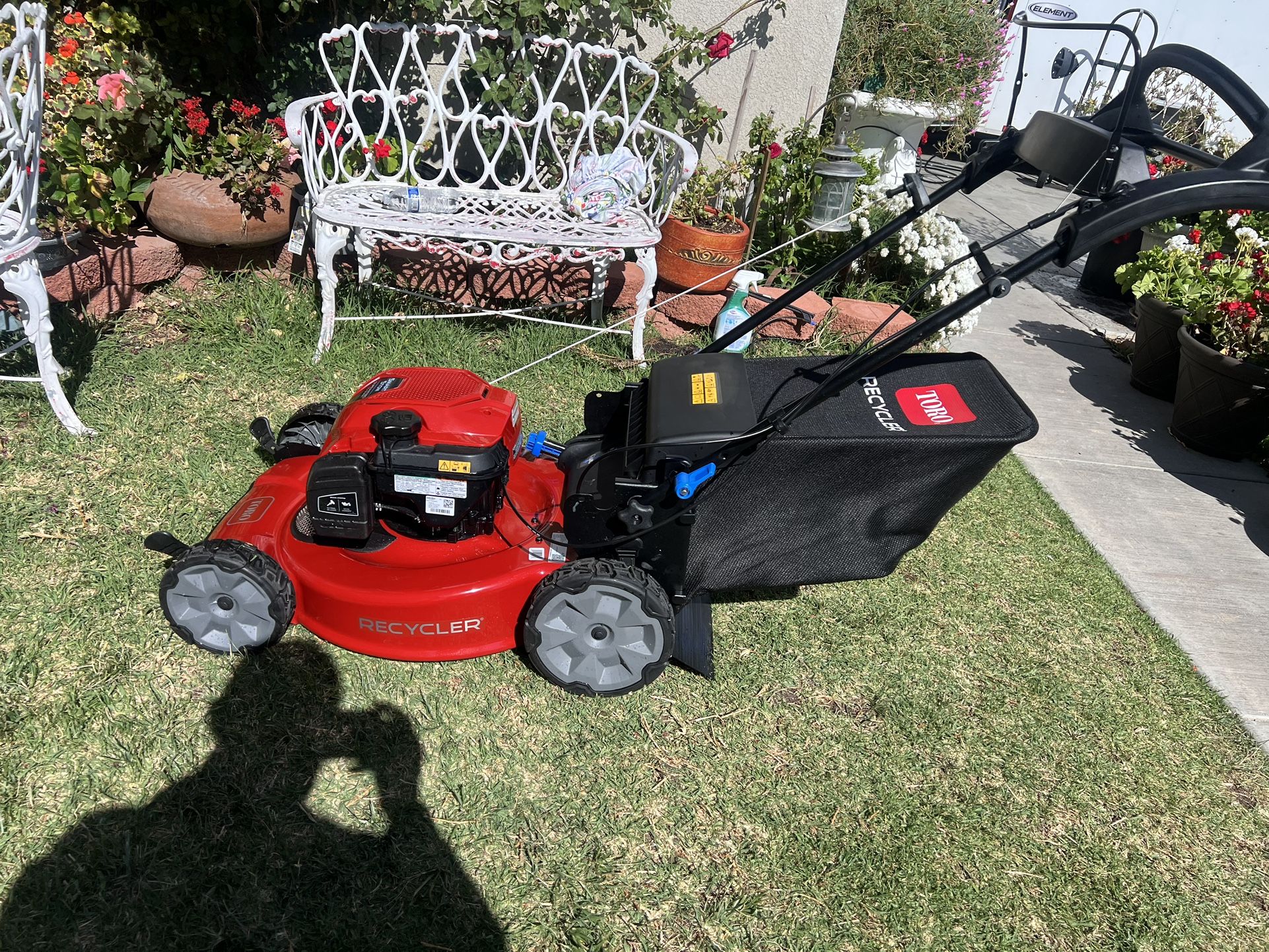 Recycler 22-in Gas Self-propelled Lawn Mower with 163-cc Briggs and Stratton Engine