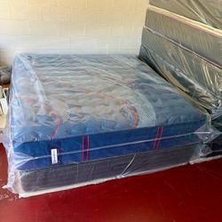 King Size Mattress 15” Sealy Posturepedic Elite Brenham II Medium Direct From Factory, Sealed in Plastic Ready for Same-Day Delivery 🚚