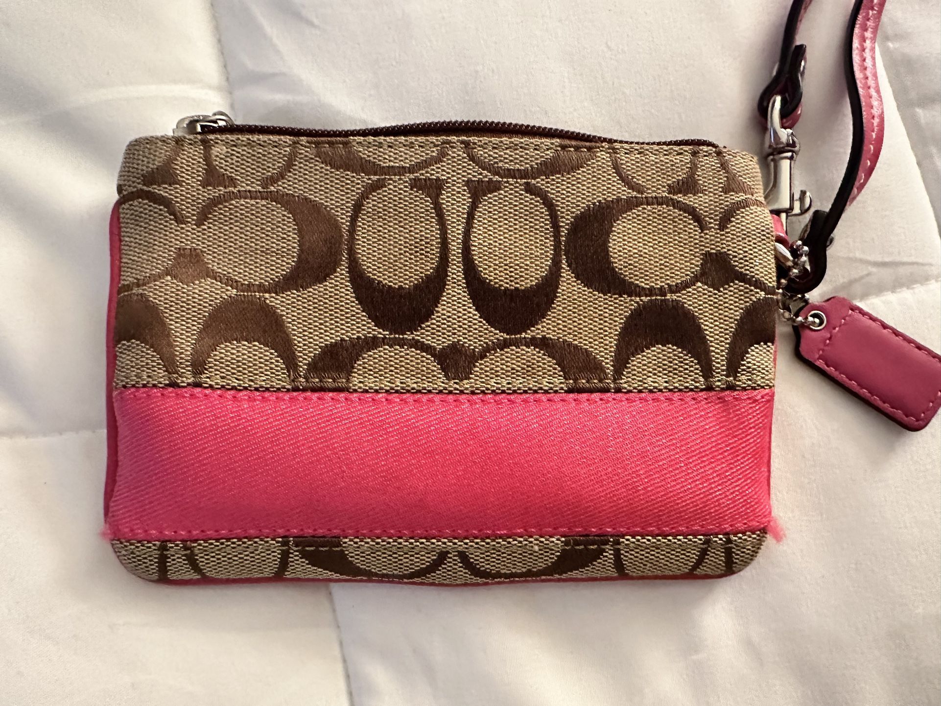 Authentic Coach Wristlet